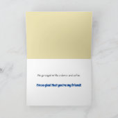 Chocolade Frosted Donut & Coffe Mok Dansen: Kaart (Binnen)