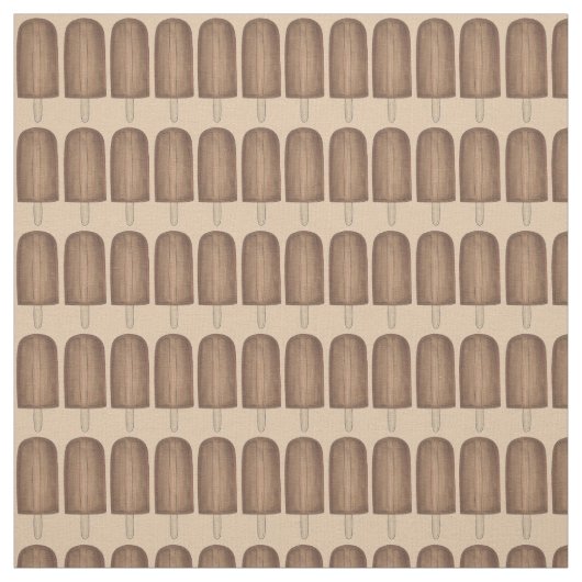 Chocolade Fudge Ice Cream Pop Popsievloeistof Stof (Swatch)