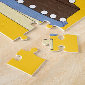 Chocolade Fudge Jubileumtaart II Legpuzzel (Zijkant)