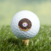 Chocolade Geglazuurde Donut met Sprinkles Golfballen (Insitu Shirt)