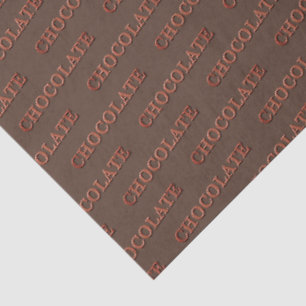 Chocolade geschenk op maat tissuepapier