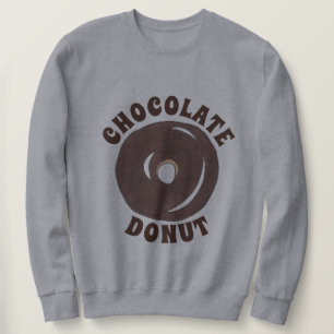 Chocolade Glazed Cake Doughnut Donut Breakfast Trui