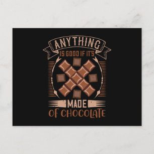 Chocolade - Goed Als Het Van Chocolade Is Briefkaart