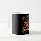 Chocolade - goed wanneer chocolade is gemaakt koffiemok (Voorkant links)