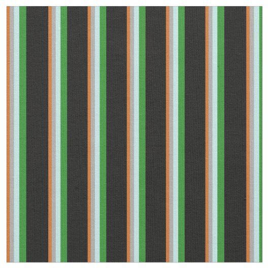 Chocolade, grijs, Turquoise, Forest Green en Black Stof (Close Up)