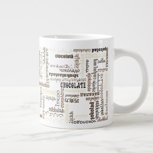 Chocolade Grote Koffiekop (Rechts)