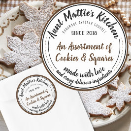 Chocolade Handgemaakte Gourmet Food Label