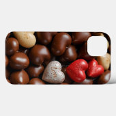 Chocolade harten telefoonhoesje Case-Mate iPhone case (Achterkant (horizontaal))