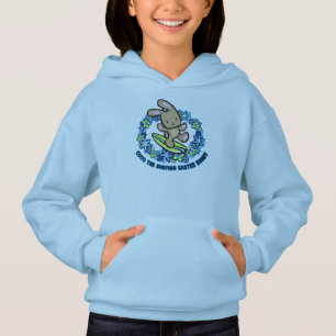 Chocolade Hawaïaans Surfen Paashaas Cartoon Tu