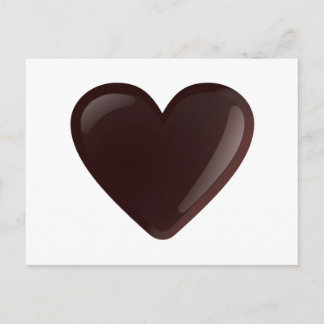 Chocolade Heart Briefkaart