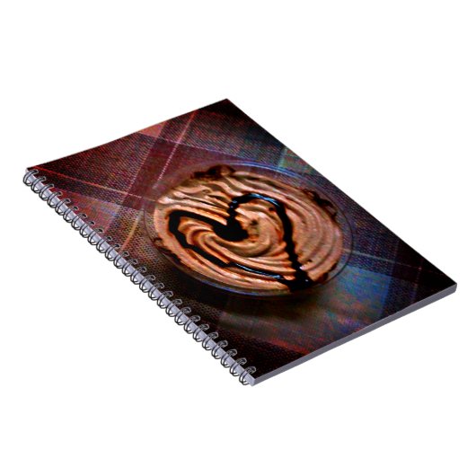 Chocolade Heart Notitieboek (Rechterzijde)