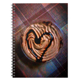 Chocolade Heart Notitieboek