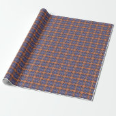 Chocolade hemel cadeaupapier (Uitgerold)
