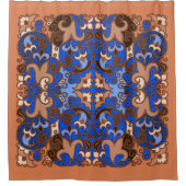 Chocolade hemel douchegordijn (Voorkant)