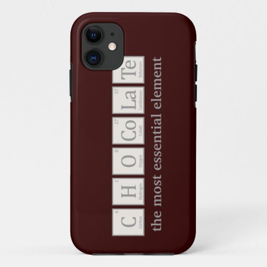 Chocolade, het belangrijkste element Case-Mate iPhone case (Achterkant)