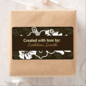 Chocolade Hibiscus Recept/Goodies Label (Insitu)