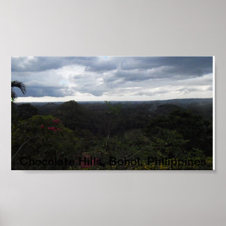 Chocolade Hills Poster