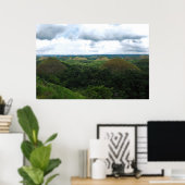 Chocolade Hills Poster (Thuiskantoor)