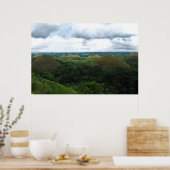 Chocolade Hills Poster (Keuken)