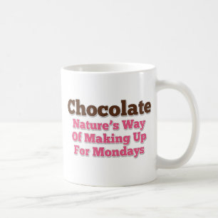 Chocolade Humor Gezegde Koffiemok