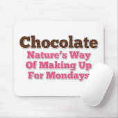 Chocolade Humor Gezegde Muismat (Met muis)