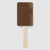 Chocolade Ice Cream Bar Handwaaier (Achterkant)