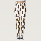 Chocolade Ice Cream Bar Leggings (Voorkant)