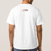Chocolade Ice Cream Monster RAWR T-shirt (Achterkant)