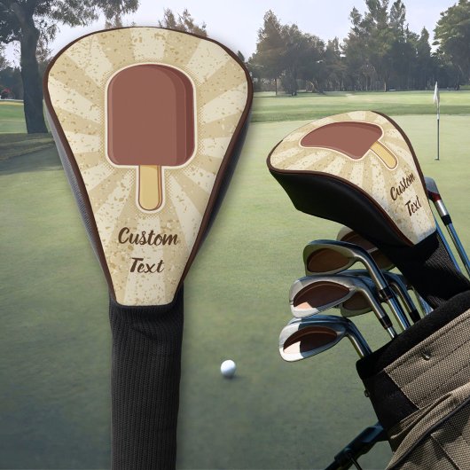 Chocolade Ice Cream Stick Golfheadcover