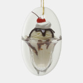 Chocolade Ice Cream Sundae Ornament (Rechts)