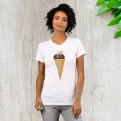 Chocolade Ice Cream Vrouwen T-shirt