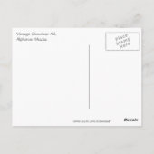  chocolade Idéal Advertisement Briefkaart (Achterkant)