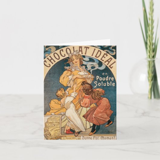 Chocolade Ideal Card Kaart (Voorkant)