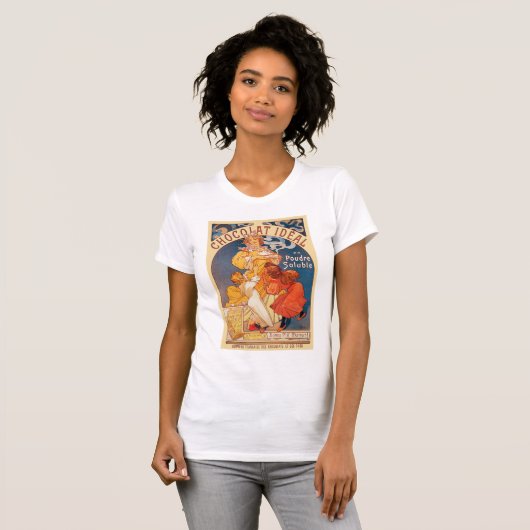 Chocolade Ideal T-shirt (Voorkant volledig)