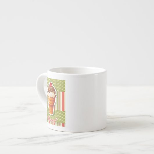  chocolade-ijs espresso kop (Links)