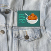 Chocolade-ijs Fosfaat Binder Knop Button (Insitu)