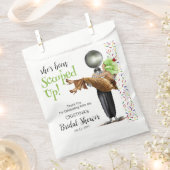 Chocolade ijs geschept bruiloft bedankzakje (Geknipt)