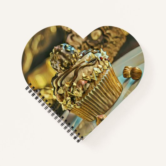 Chocolade ijs voor chocolade liefhebbers notitieboek (Voorkant)
