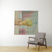 Chocolade ijs wandkleed (In Situ (horizontaal))