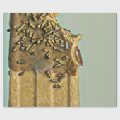 Chocolade-ijsvrucht Cadeaupapier (Vlak)