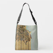 Chocolade-ijsvrucht Crossbody Tas (Achterkant)