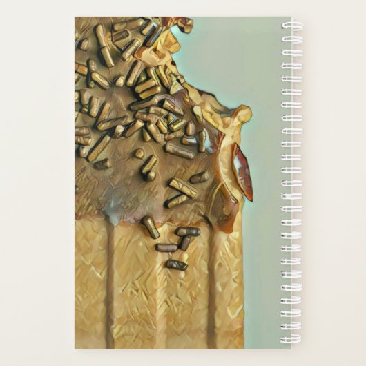 Chocolade-ijsvrucht Planner (Achterkant)
