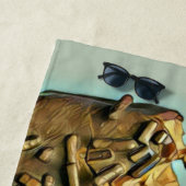 Chocolade-ijsvrucht Strandlaken (In situ)