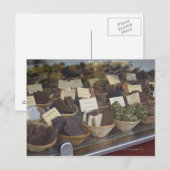 Chocolade in Shows venster Briefkaart (Voorkant / Achterkant)