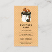 chocolade-inkepingen banketbakkerij visitekaartje (Achterkant)