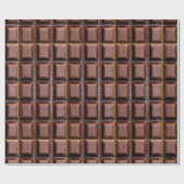 Chocolade Inpakpapier (Vlak)