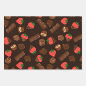 Chocolade Inpakpapier, Snoep Cadeaupapier (Voorkant 2)