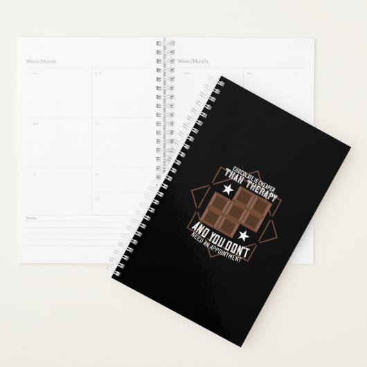 Chocolade is goedkoper dan een behandeling planner (Display)