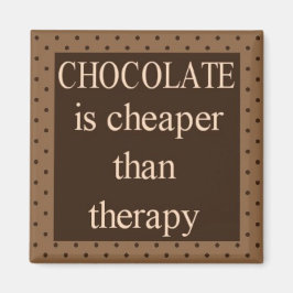 Chocolade is goedkoper dan therapie vierkante magn magneet