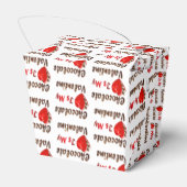 Chocolade is mijn Valentijn Bedankdoosjes (Achterkant)